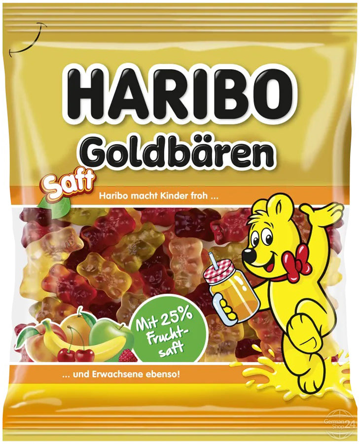 Haribo Juicy Gold Baers 5.64 oz Bag – GermanShop24