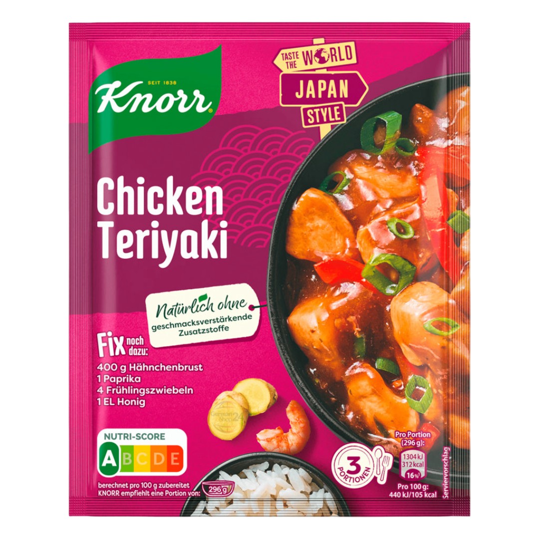 Knorr Fix for Chicken Teriyaki Japanese Style