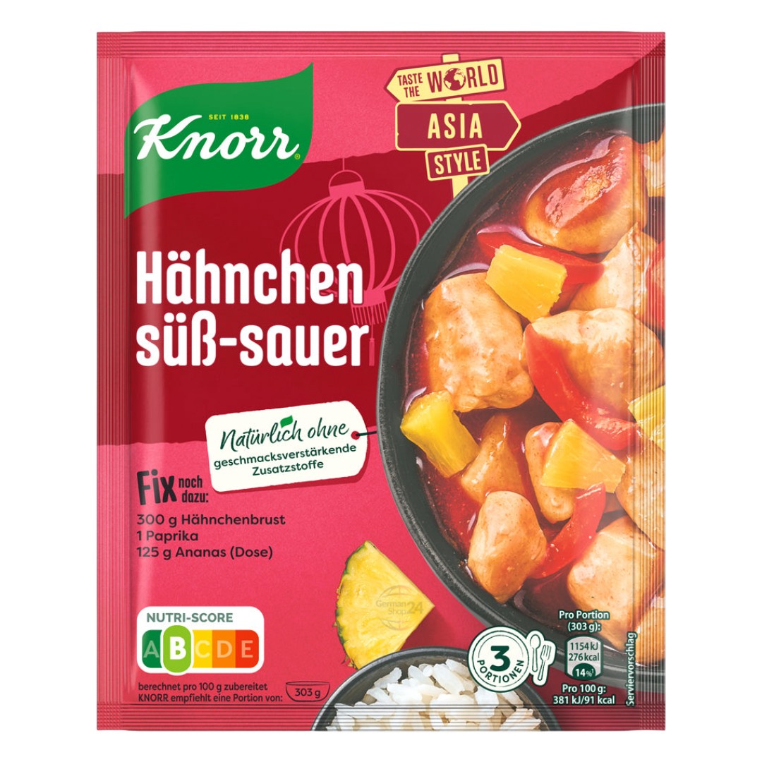 Knorr Fix for Sweet & Sour Chicken Asia Style