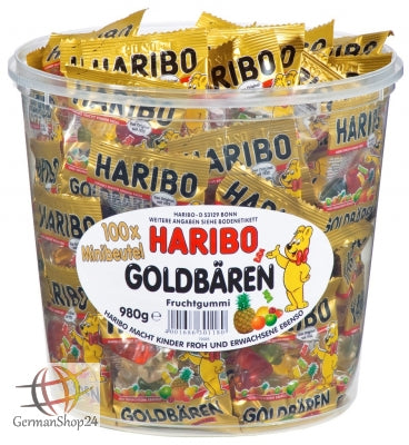 Haribo Gold Bears Mini Bags, Box