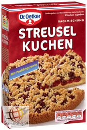Dr. Oetker Baking Mix for Crumble Cake / Streuselkuchen