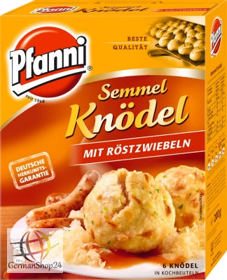 Pfanni Bread Dumplings with Roasted Onions