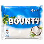 Bounty Coconut-Chocolate Bars 4-Pack