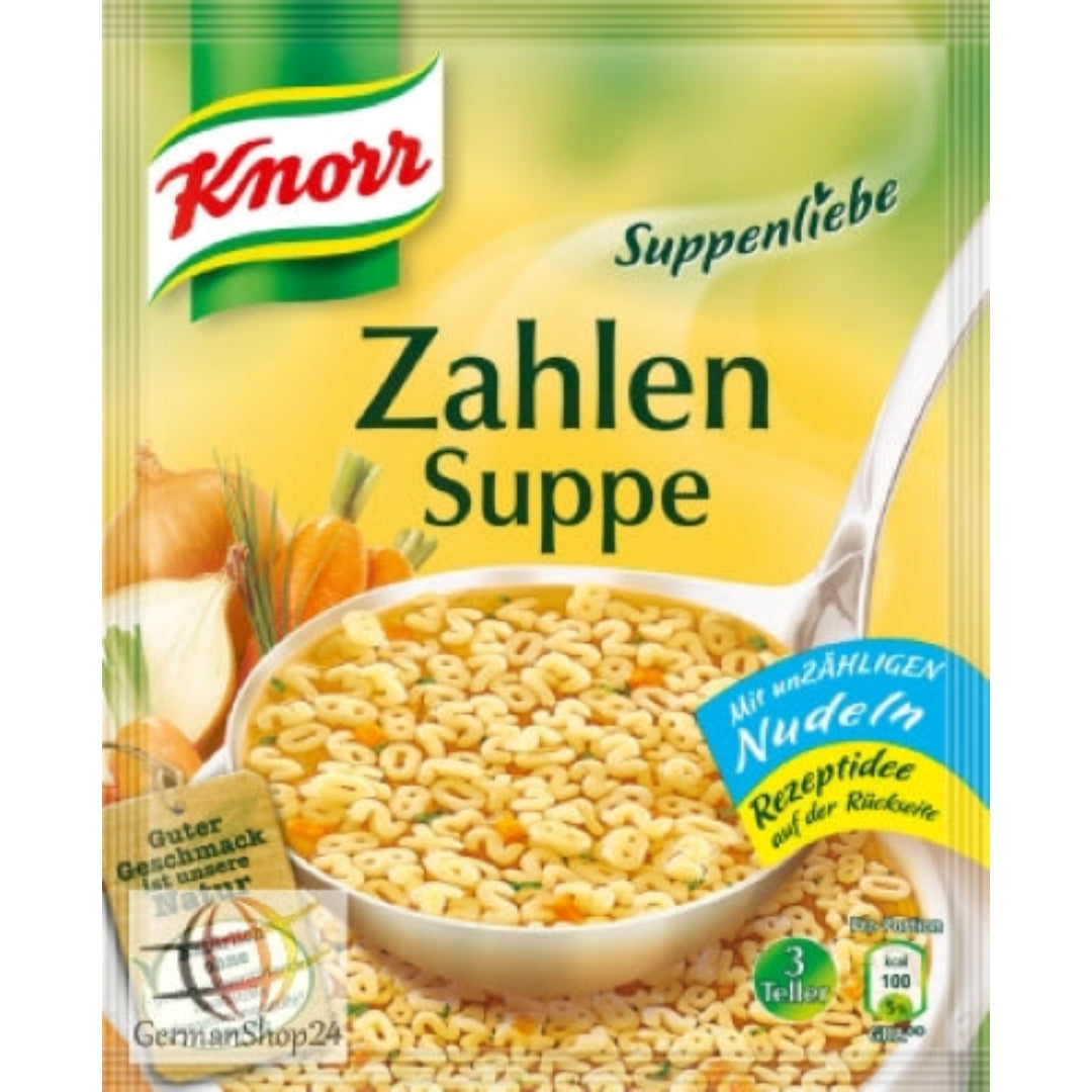Knorr Soup Love Numbers Soup