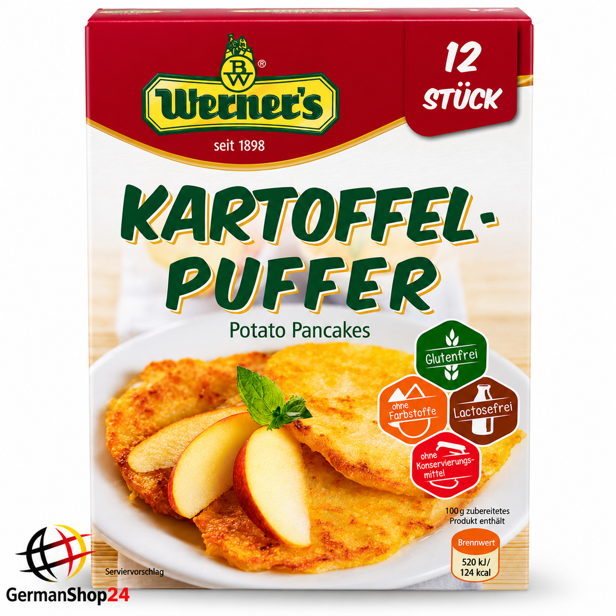 Werner’s Kartoffelpuffer - Gerrman Potato Pancake Mix