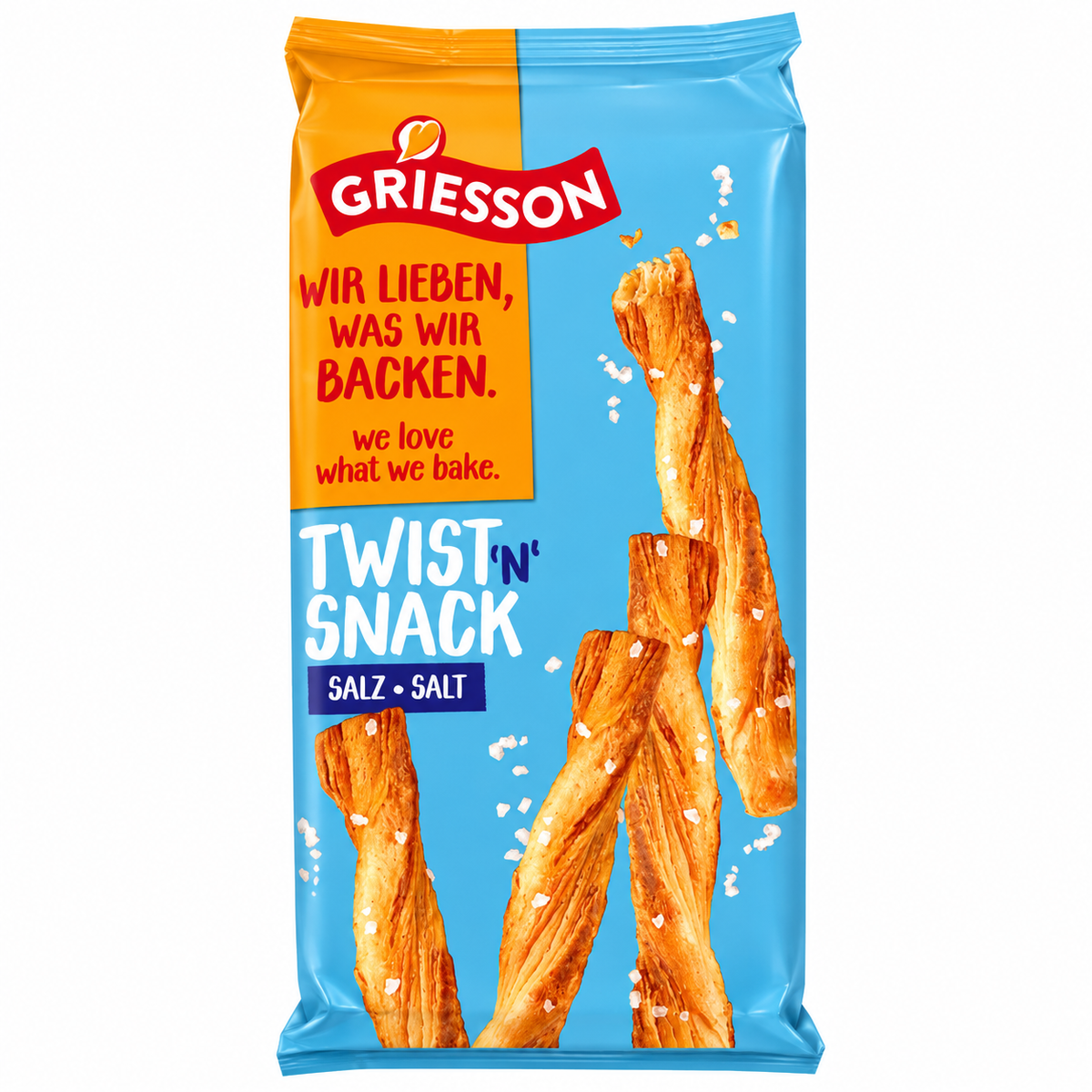 Griesson Twist ’n’ Snack Salted Puff Pastry Sticks 4.41 oz