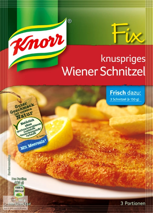 Knorr Fix for Crispy Wiener Schnitzel