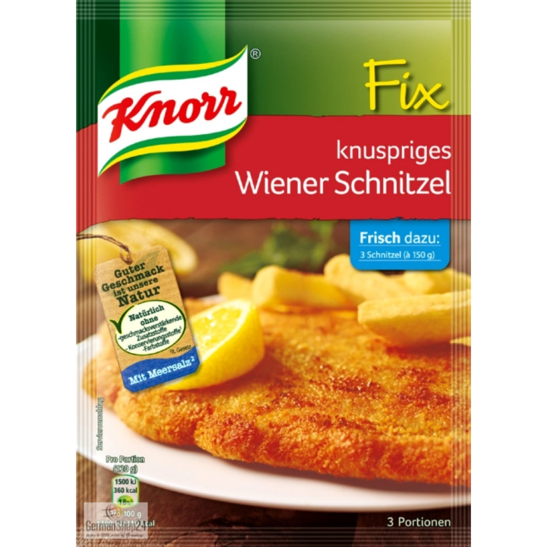 Knorr Fix for Crispy Wiener Schnitzel