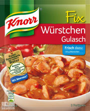 Knorr Fix for Sausage Goulash