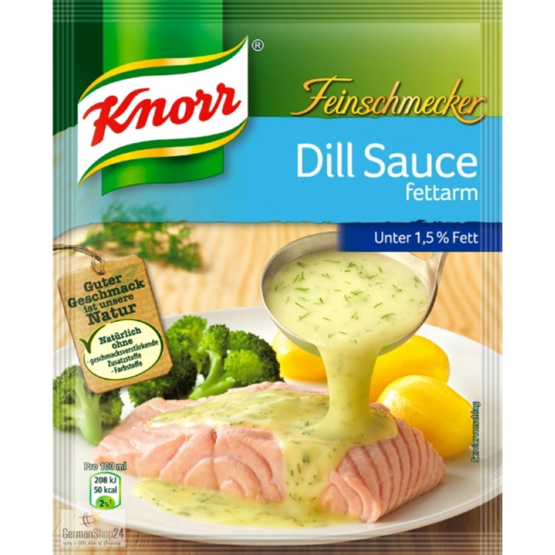 Knorr Feinschmecker Dill Sauce, low in fat