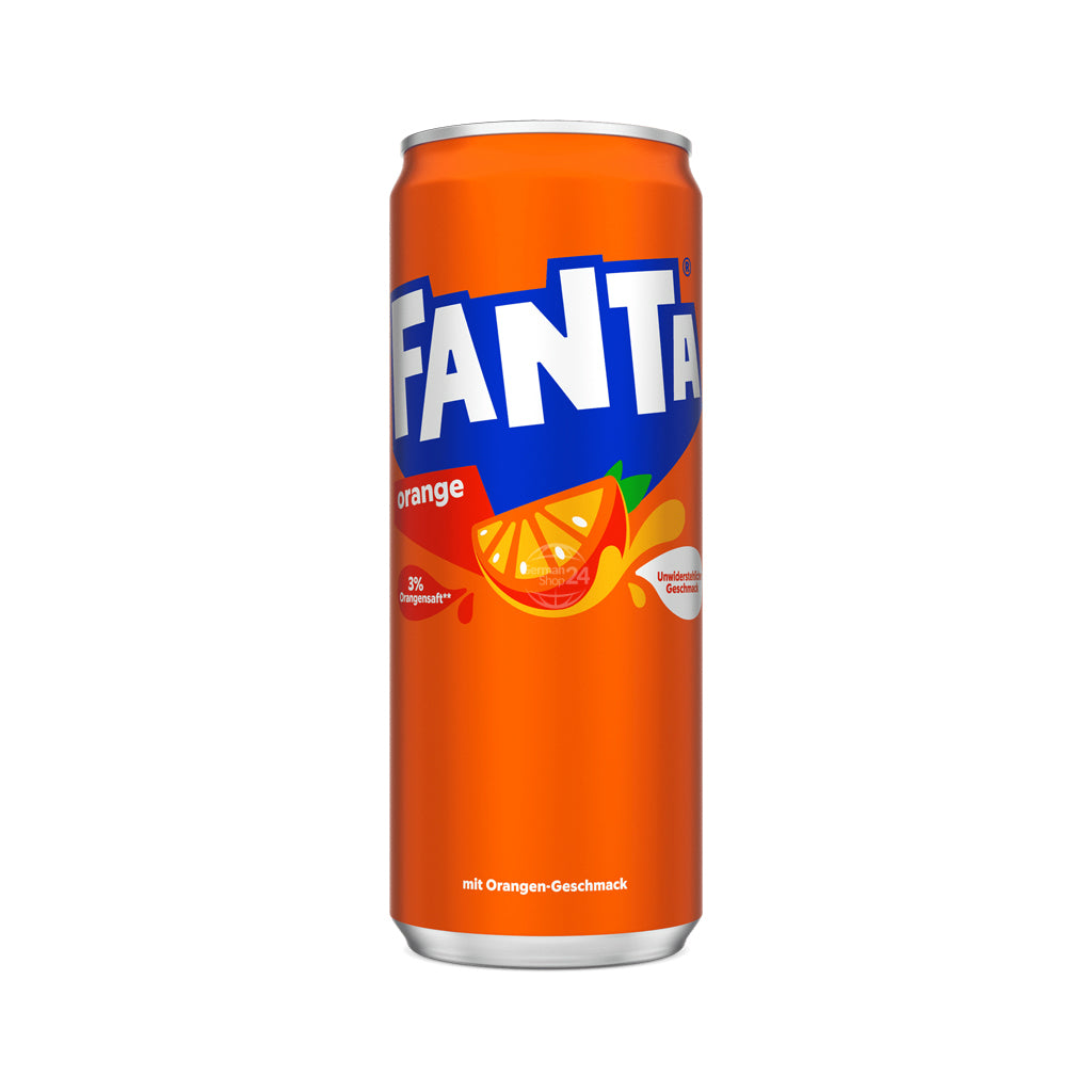 Fanta Orange 0.33L Sleek Can
