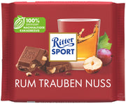 Ritter Sport Rum Raisins Hazelnuts 3.53 oz