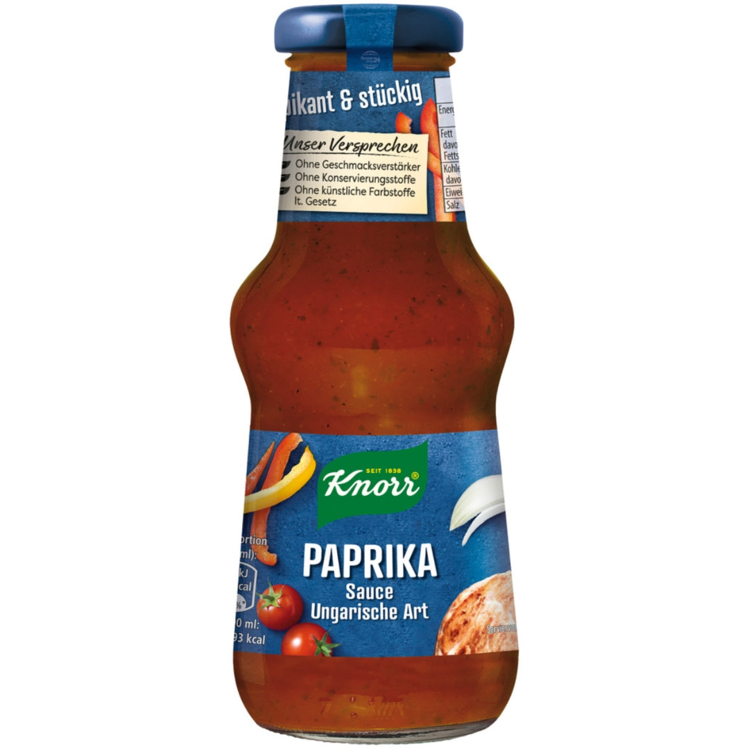 Knorr Paprika Sauce Hungarian Style 8.45 fl.oz Bottle