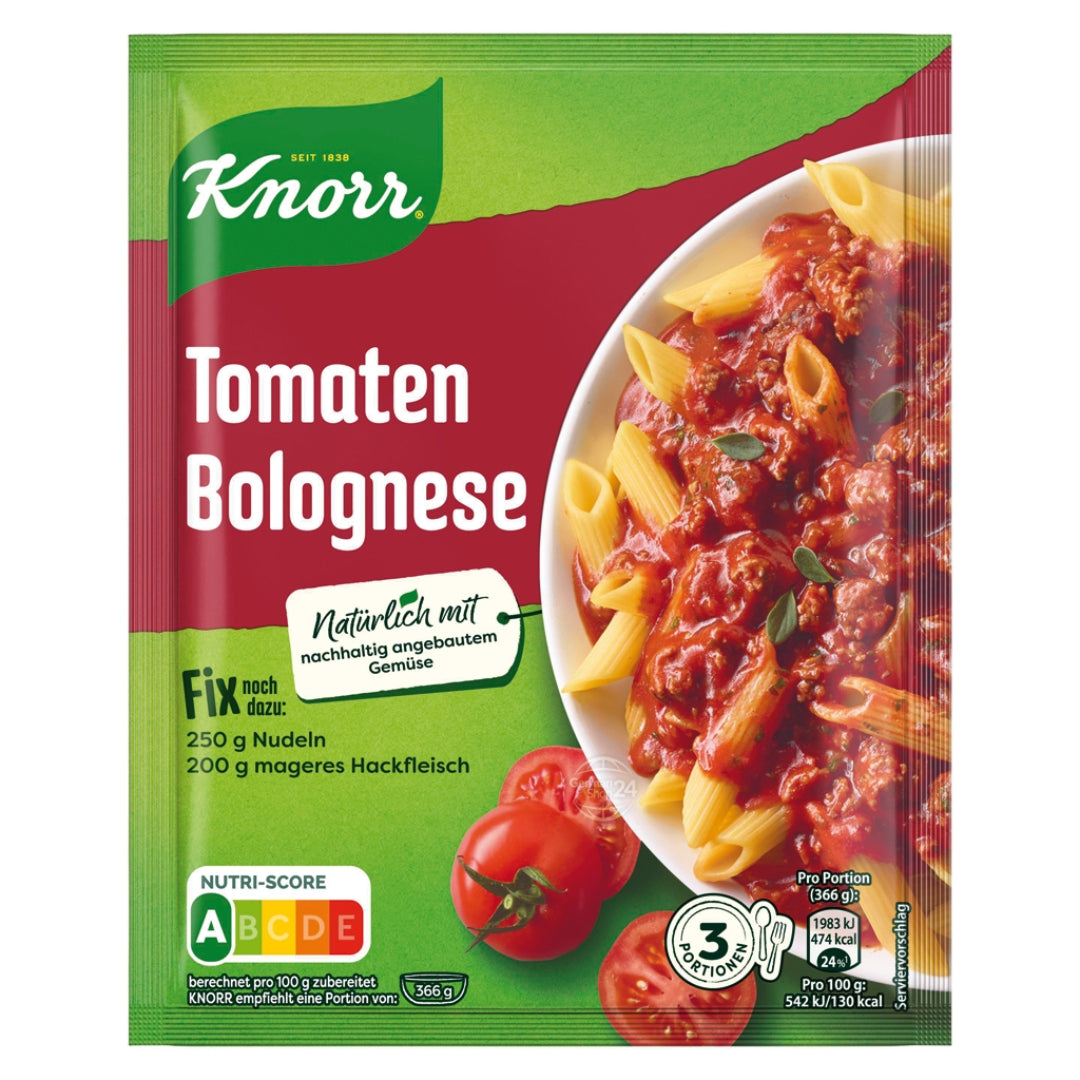 Knorr Fix for Tomato Bolognese