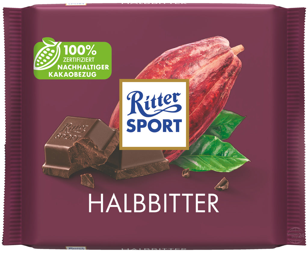Ritter Sport Dark Chocolate 3.53 oz