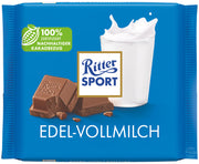 Ritter Sport Fine Milk Chocolate 3.53 oz