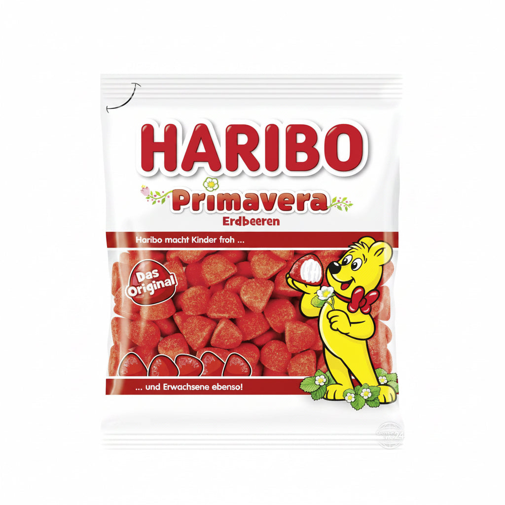 Haribo Primavera Strawberries 6.17 oz Bag