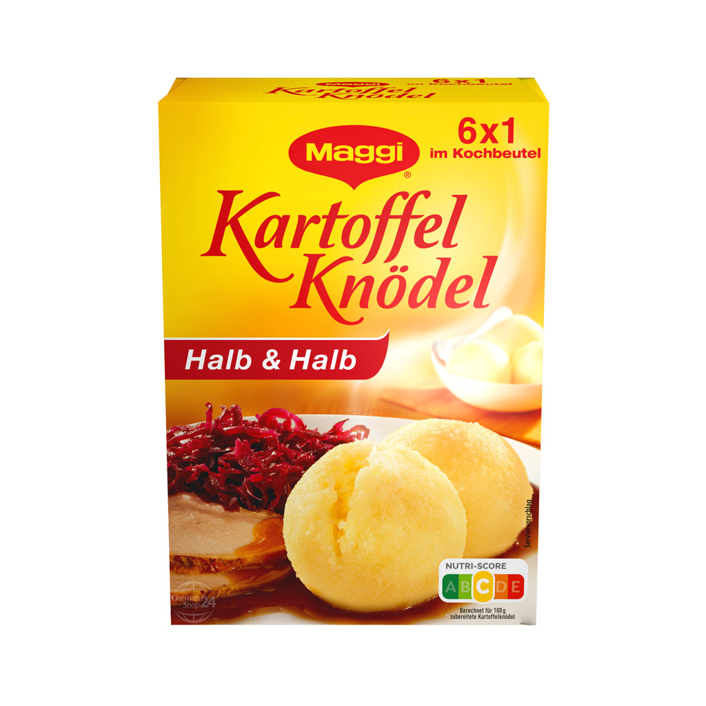 Maggi Potato Dumplings Half & Half in Boil-In-Bags 7.05 oz