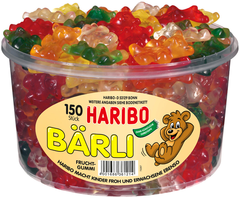 Haribo Baerli Tub