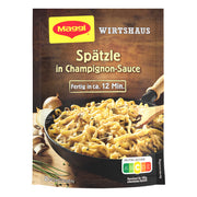 Maggi Wirtshaus Spaetzle in Mushroom Sauce