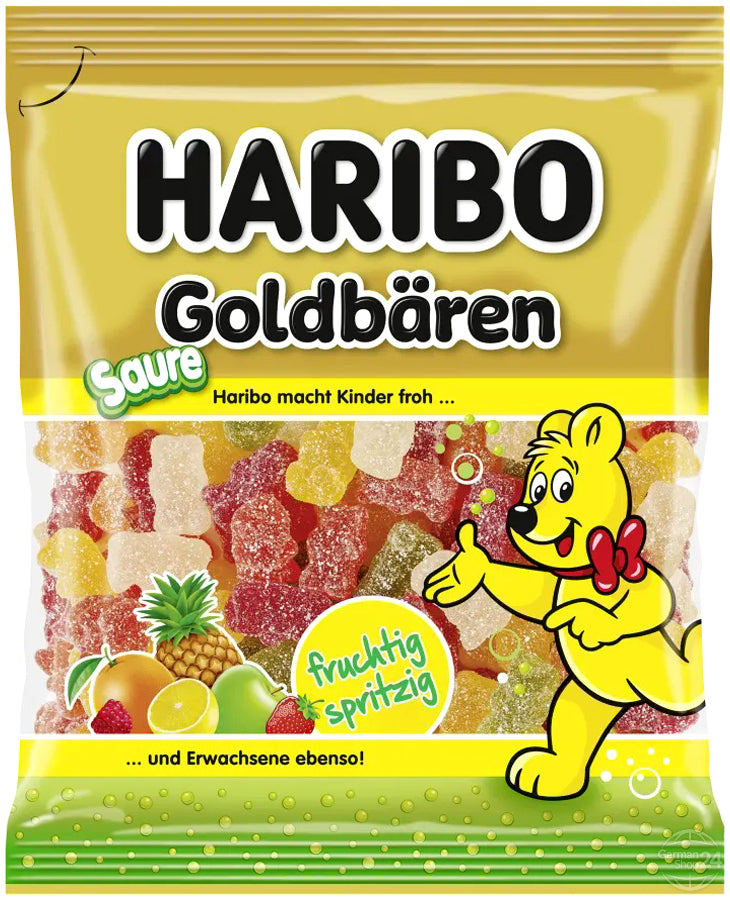 Haribo Sour Gold Bears 6.17 oz Bag