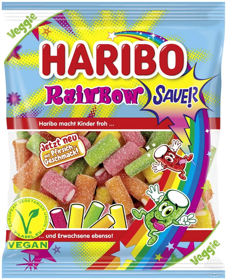 Haribo Rainbow Fizz 5.64 oz Bag