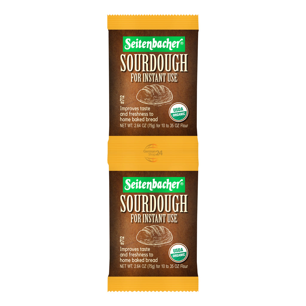 Seitenbacher Liquid Sourdough Starter for Instant Use 2-Pack