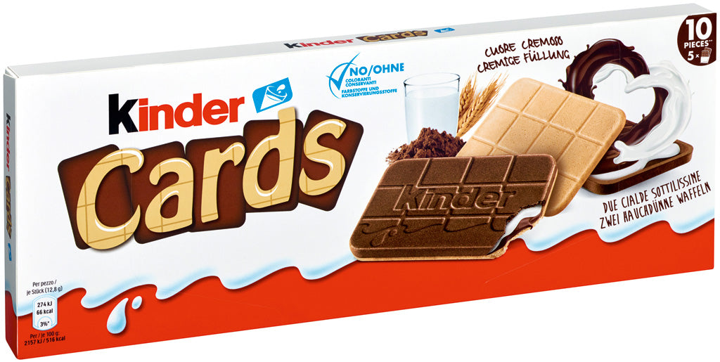 Ferrero Kinder Cards 4.52 oz