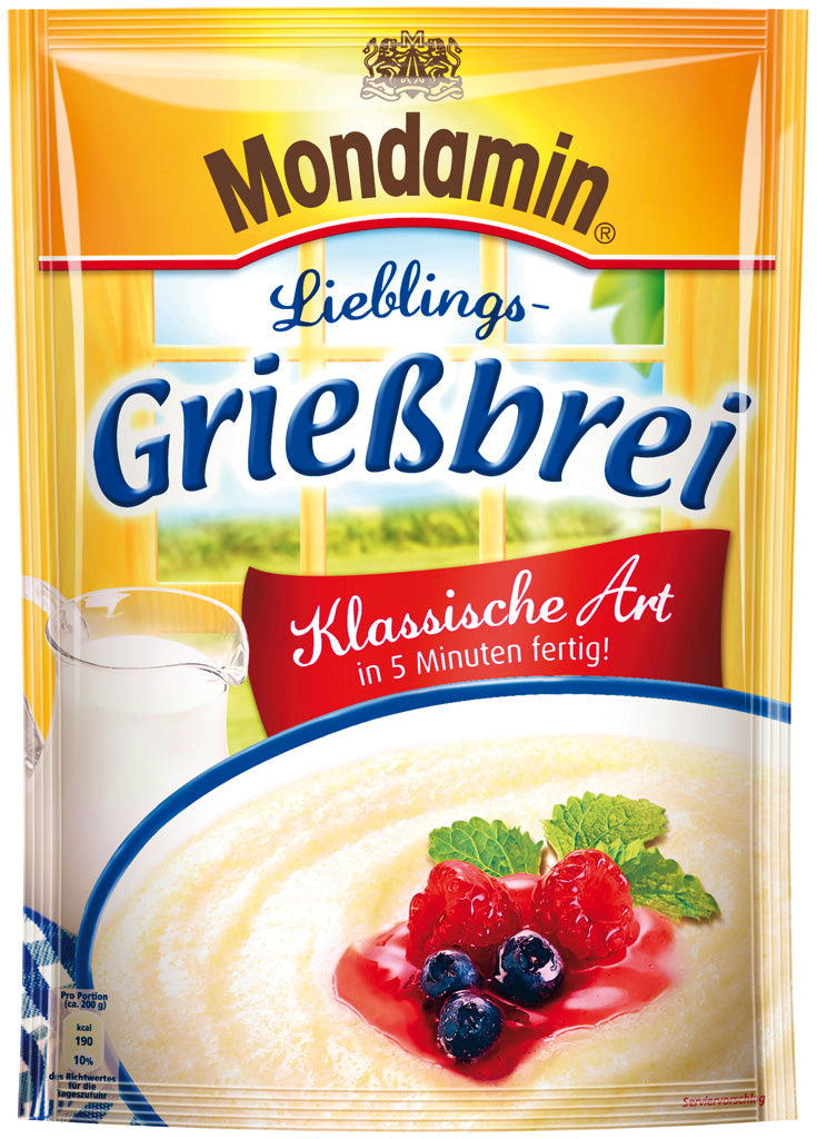 Mondamin Semolina Pudding Classic Style