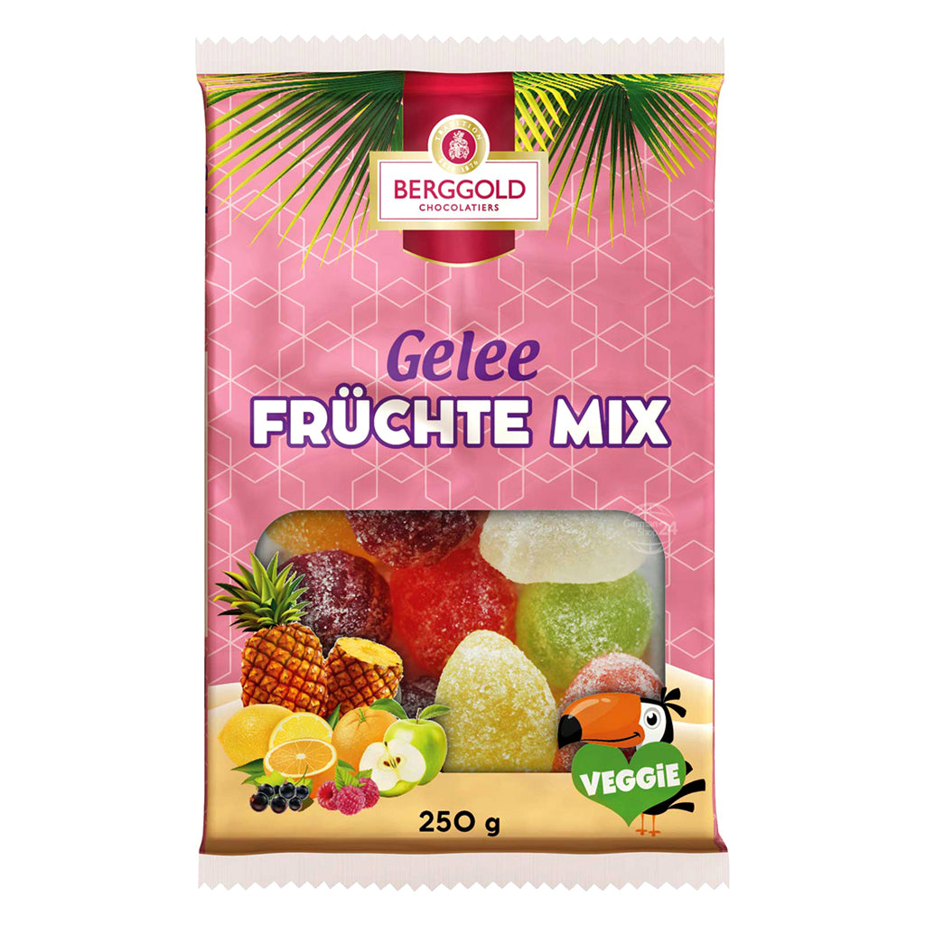 Berggold Jelly Fruit Mix 8.82 oz