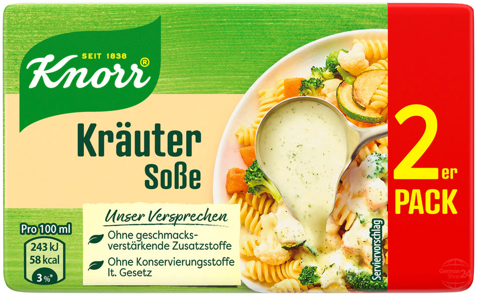 Knorr Sauce 2-Pack, Herb Style
