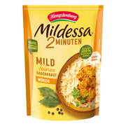 Hengstenberg Mildessa 2 Minutes Mildly Seasoned Sauerkraut 14.1 oz Pouch