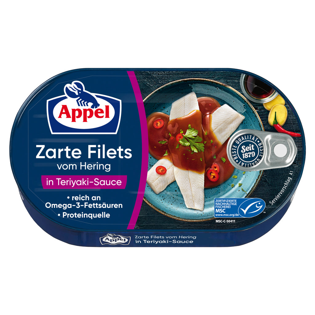 Appel Herring Fillets in Teriyaki Sauce