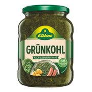 Kuehne Oldenburg-Style Chopped Kale 24 oz Glass Jar