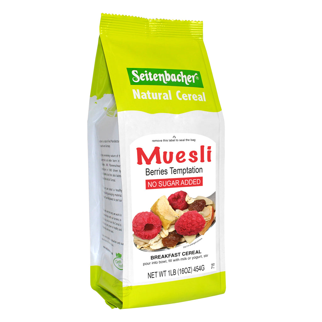 Seitenbacher Muesli Berries Temptation 16 oz Bag