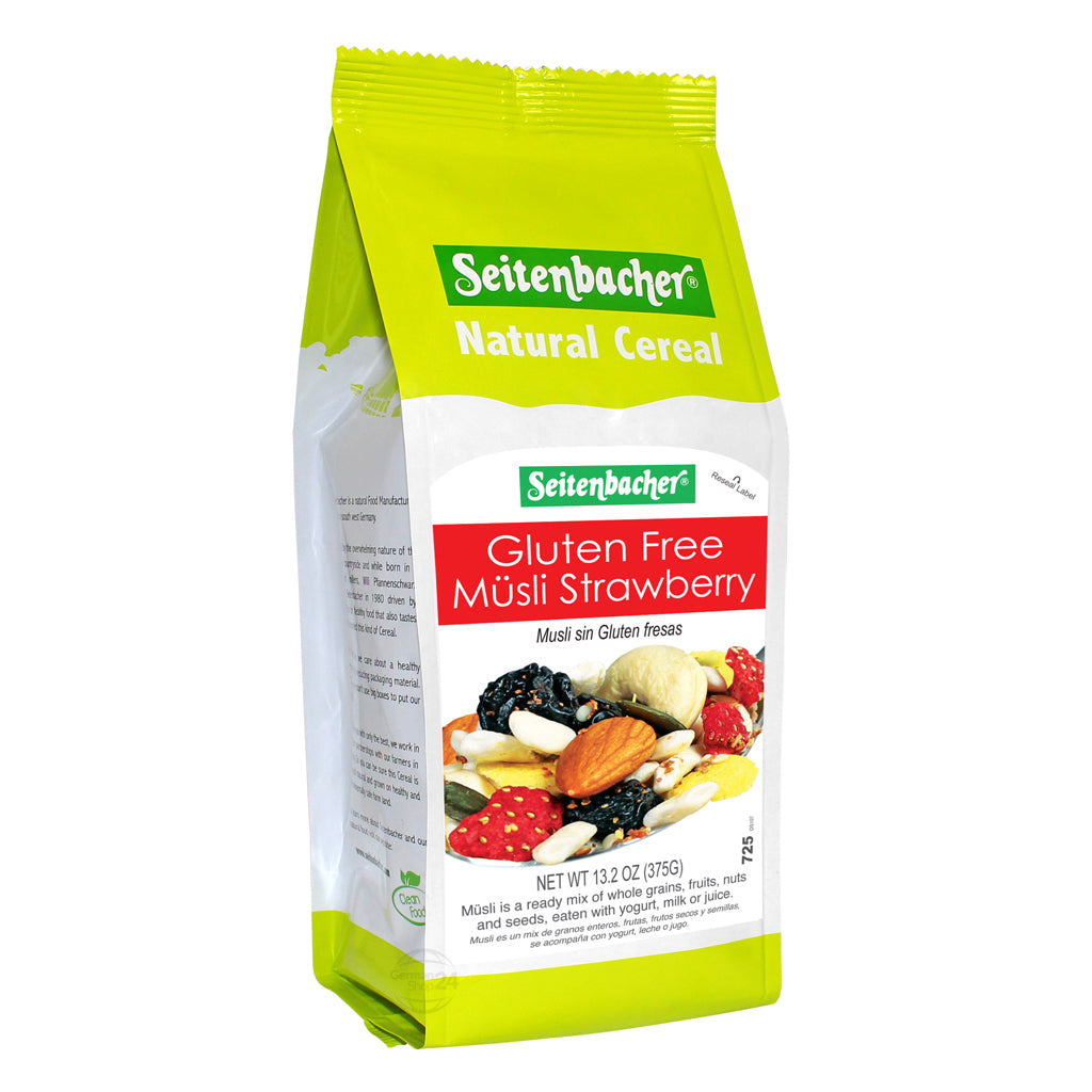 Seitenbacher Gluten-Free Muesli Strawberry 13.2 oz Bag