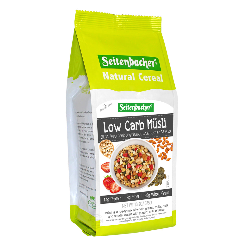 Seitenbacher Low Carb Muesli 13.2 oz Bag