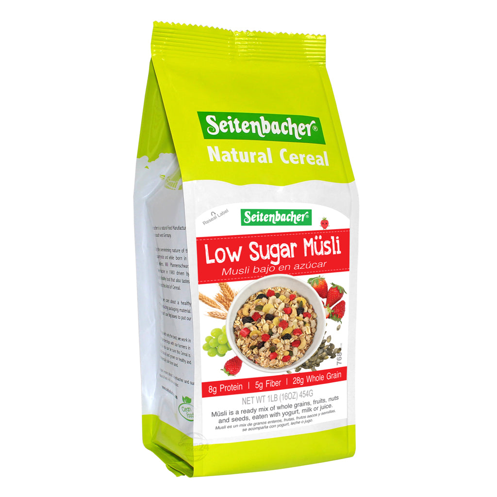 Seitenbacher Low Sugar Muesli 16 oz Bag