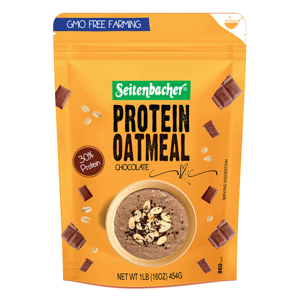 Seitenbacher Protein Oatmeal Chocolate 16 oz Pouch