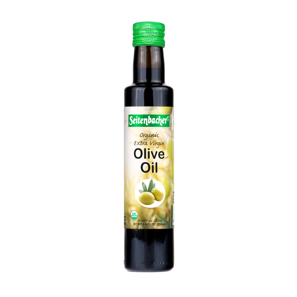 Seitenbacher Organic Extra Virgin Olive Oil 8.45 fl.oz Glass Bottle