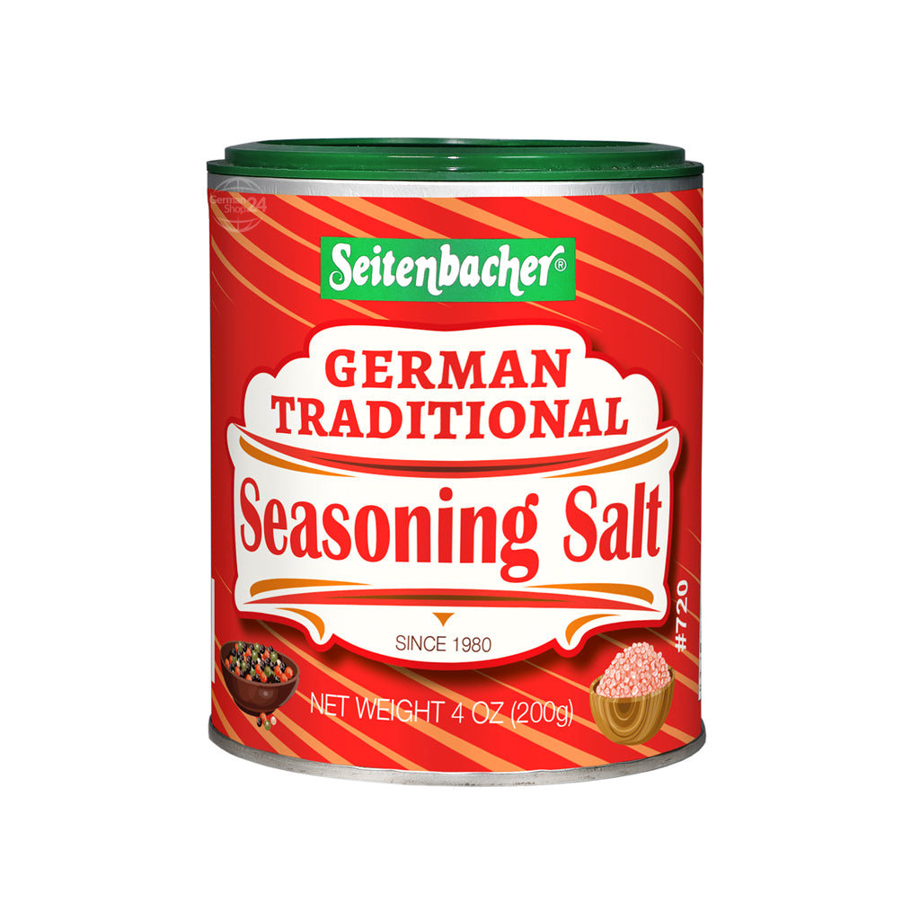 Seitenbacher German Traditional Seasoning Salt 7.05 oz Tub