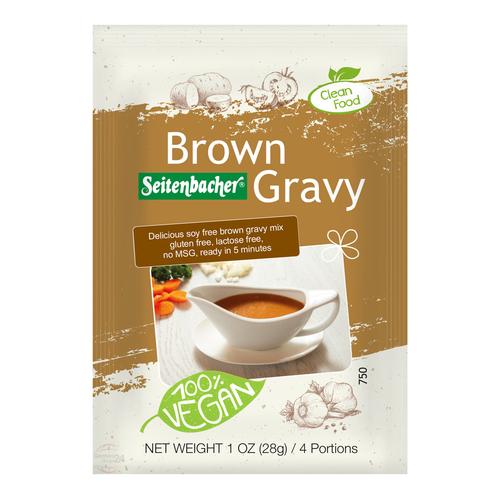 Seitenbacher Brown Gravy 1 oz Pouch