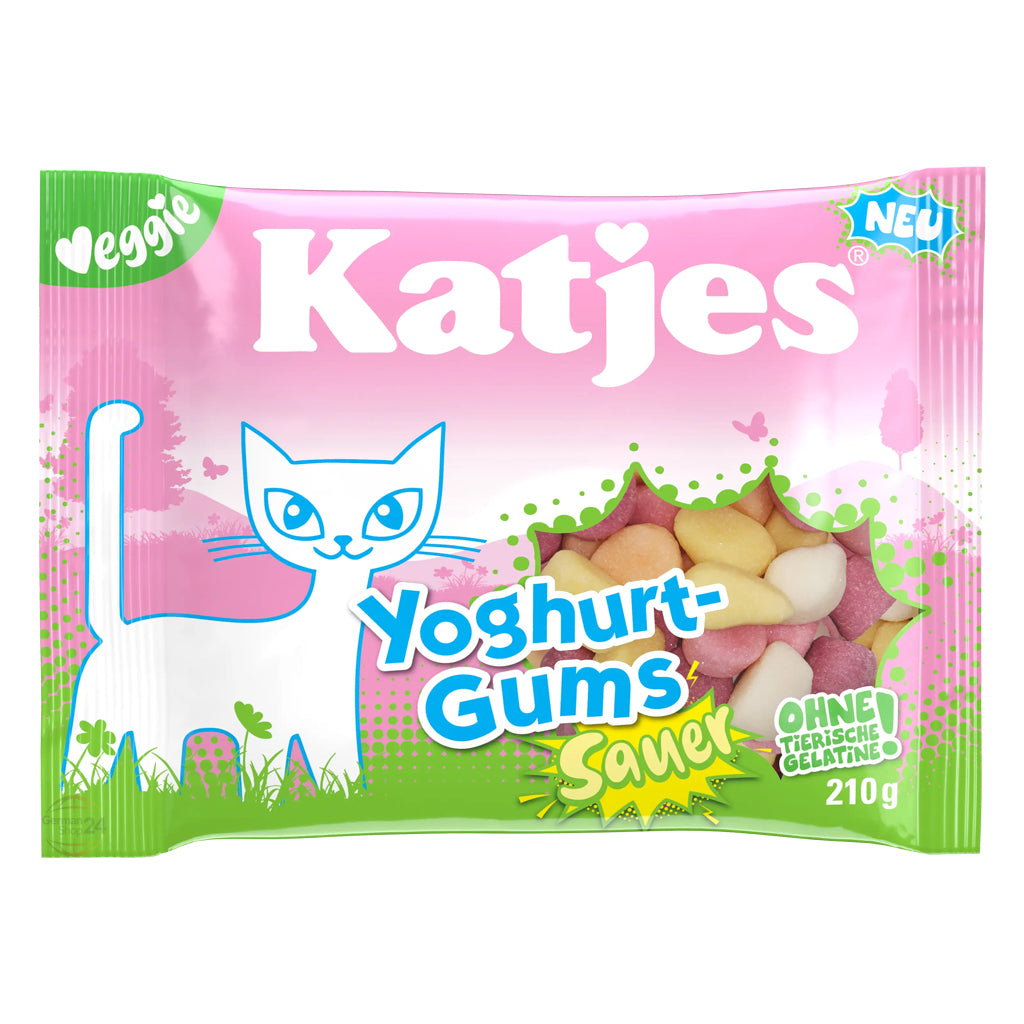 Katjes Yoghurt-Gums Sauer 7.41 oz Bag