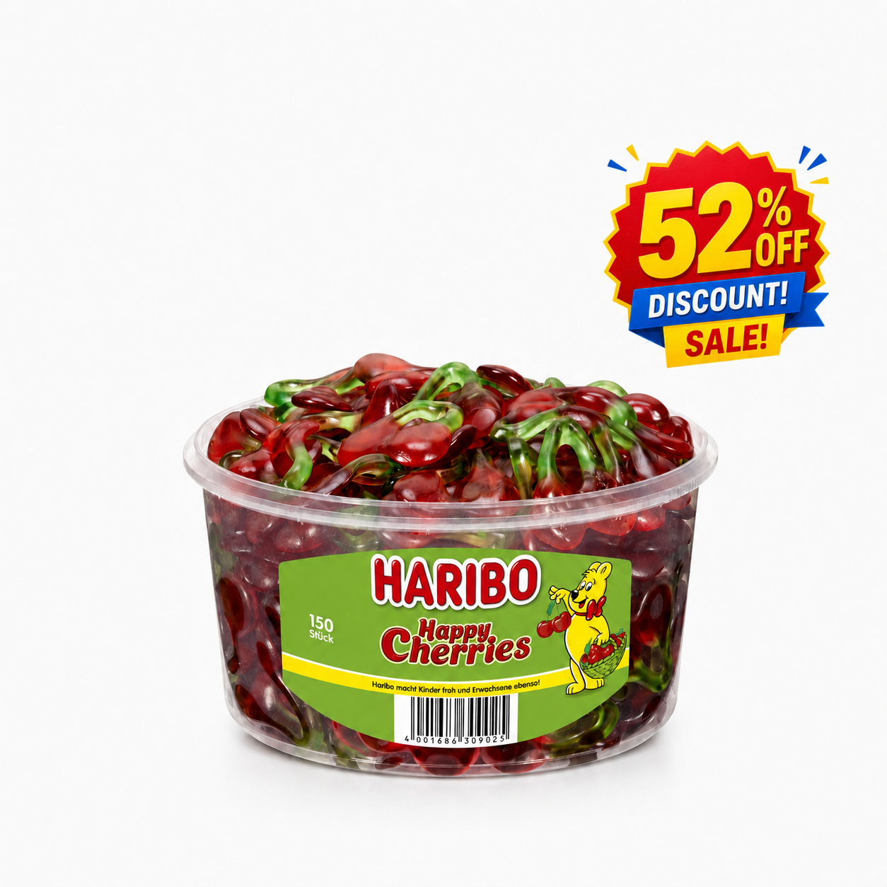 Haribo Happy Cherries, Clearance Deal – Short Best-Before Date!