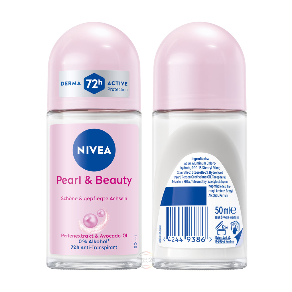 Nivea Roll-On Liquid Deodorant Pearl & Beauty