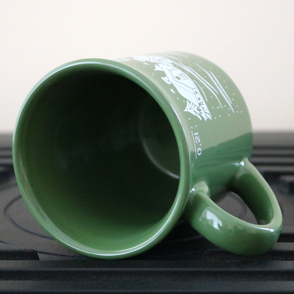 Ceramic Mulled Wine Mug „Dark Green“