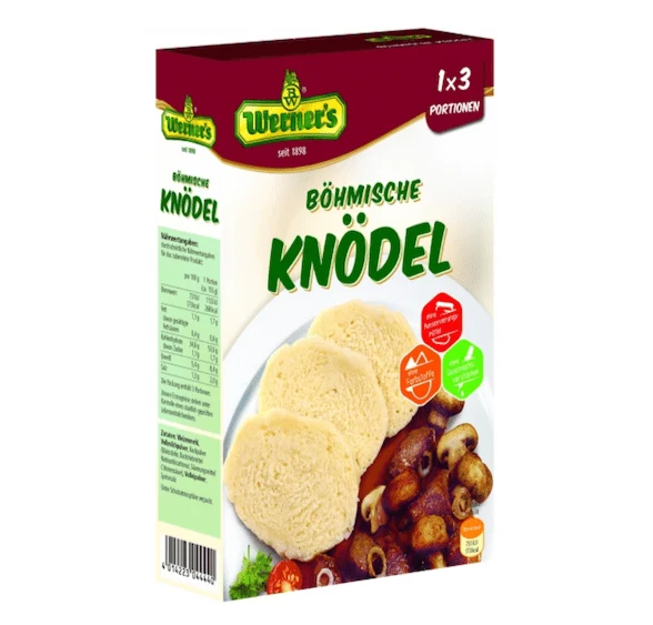 Werner’s Dough for Bohemian Dumplings (Böhmische Knödel)