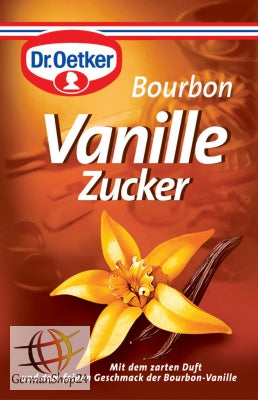 Dr. Oetker Bourbon Vanilla Sugar, 3-Pack