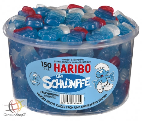 Haribo The Smurfs, Box