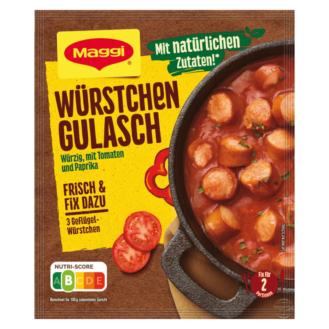 Maggi Fix for Sausage Goulash